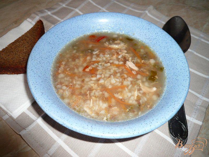 Фото приготовление рецепта: Суп острый с гречкой шаг №7