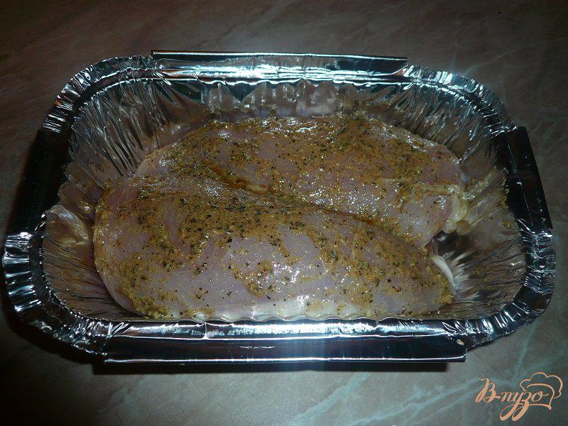 Фото приготовление рецепта: Пастрома из куриной грудки шаг №8
