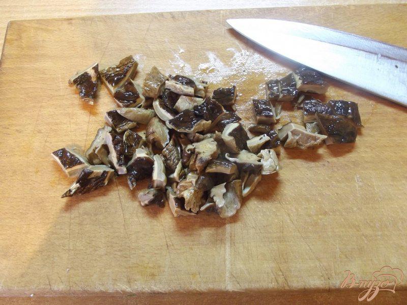Фото приготовление рецепта: Суп с белыми грибами и овощами шаг №3