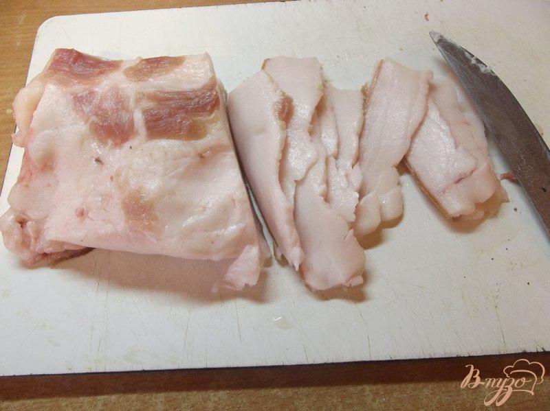 Фото приготовление рецепта: Быстрое свиное сало на закуску шаг №1
