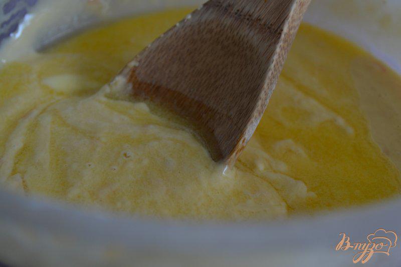 Фото приготовление рецепта: Блинчики на грейпфрутовом соке шаг №4