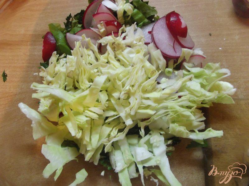 Фото приготовление рецепта: Салат с крапивой шаг №6