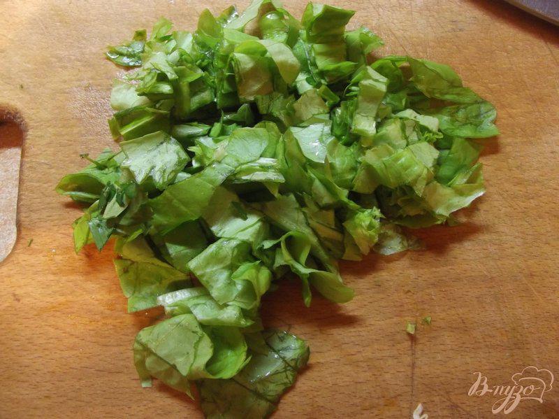 Фото приготовление рецепта: Салат с сельдереем и кунжутом шаг №3