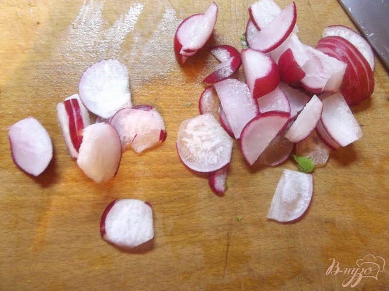 Фото приготовление рецепта: Салат с сельдереем и кунжутом шаг №5