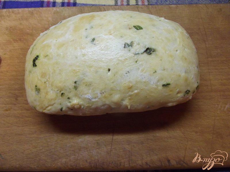Фото приготовление рецепта: Мятный хлеб шаг №9