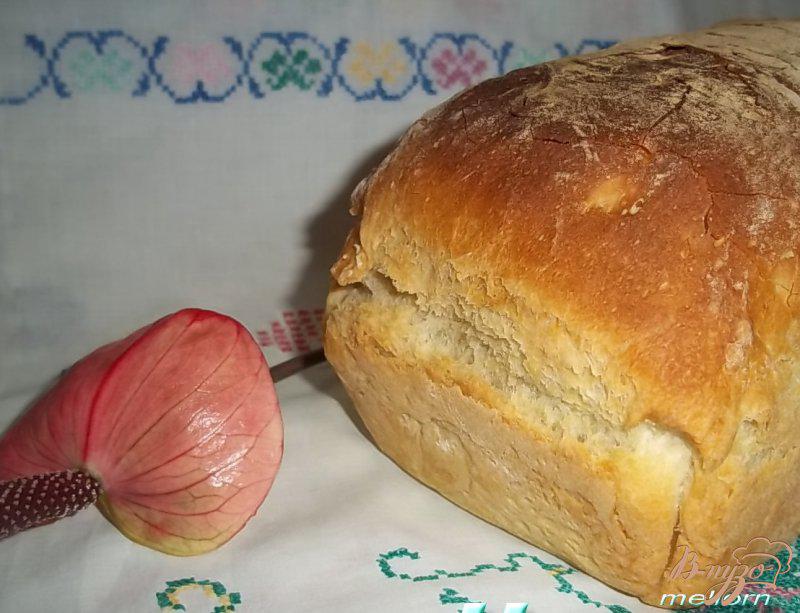Фото приготовление рецепта: Хлеб без замеса «Проще не бывает» шаг №6