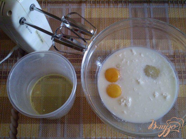 Фото приготовление рецепта: Мятный пирог шаг №2