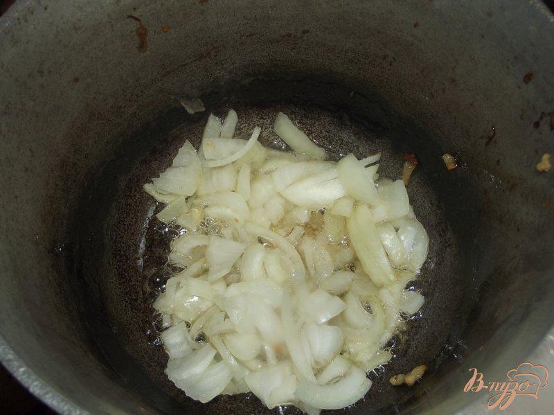 Фото приготовление рецепта: Фасолевый суп -пюре с копчеными колбасками шаг №6