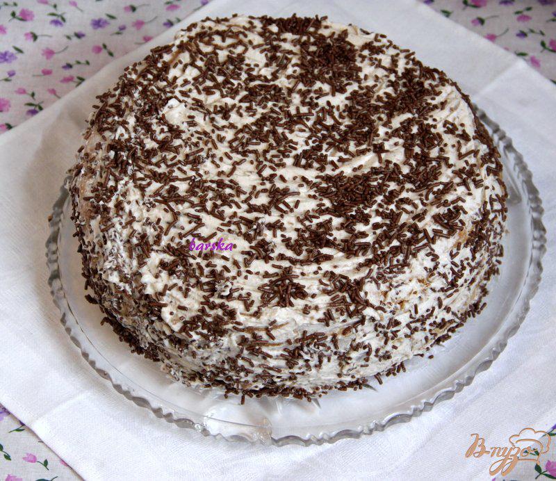 Фото приготовление рецепта: Торт «Капуччино шоколадный» шаг №13