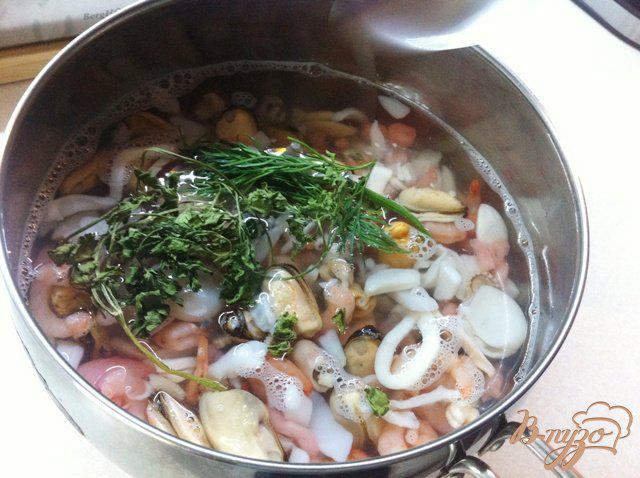 Фото приготовление рецепта: Закуска из морепродуктов шаг №2