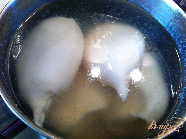 Фото приготовление рецепта: Закуска из морепродуктов в сладком маринаде шаг №2