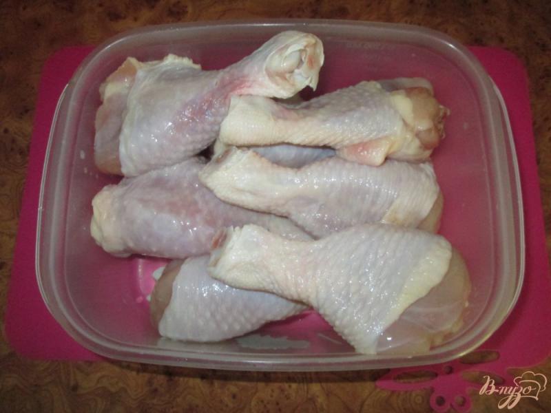 Фото приготовление рецепта: Голень курицы в маринаде из соевого соуса шаг №1