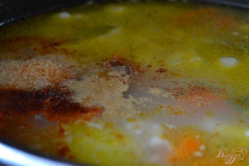 Фото приготовление рецепта: Густой овощной суп с нутом шаг №3