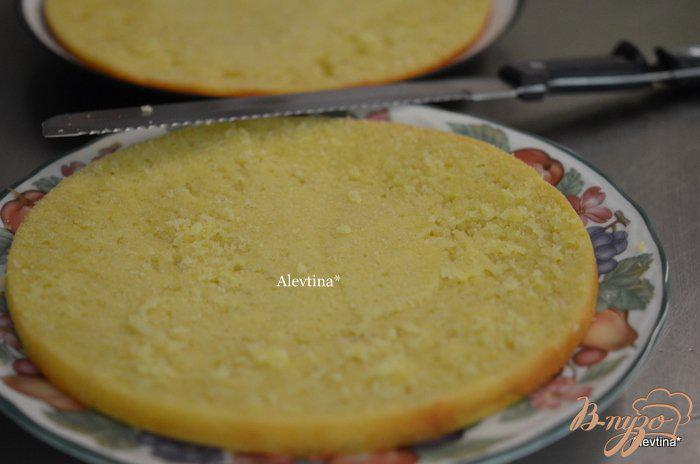 Фото приготовление рецепта: Кекс с лимонным курдом шаг №4