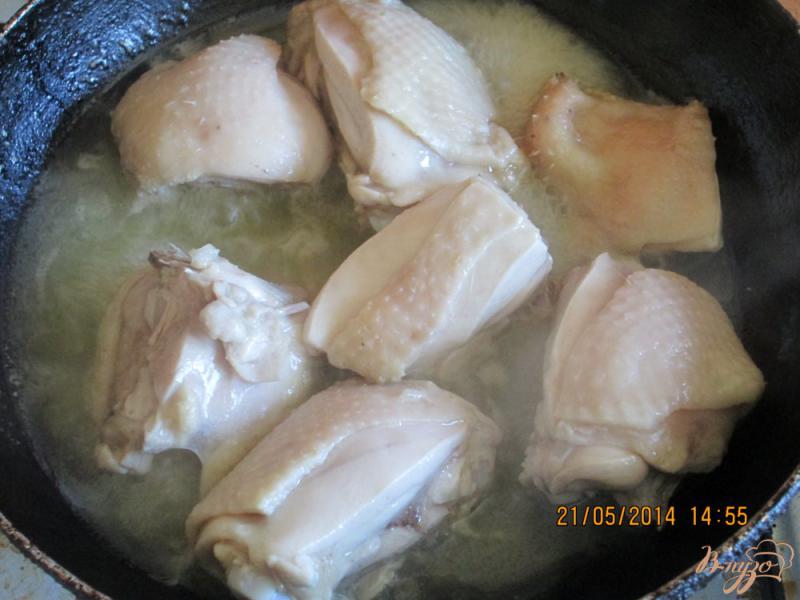 Фото приготовление рецепта: Картошка с куриным мясом шаг №1
