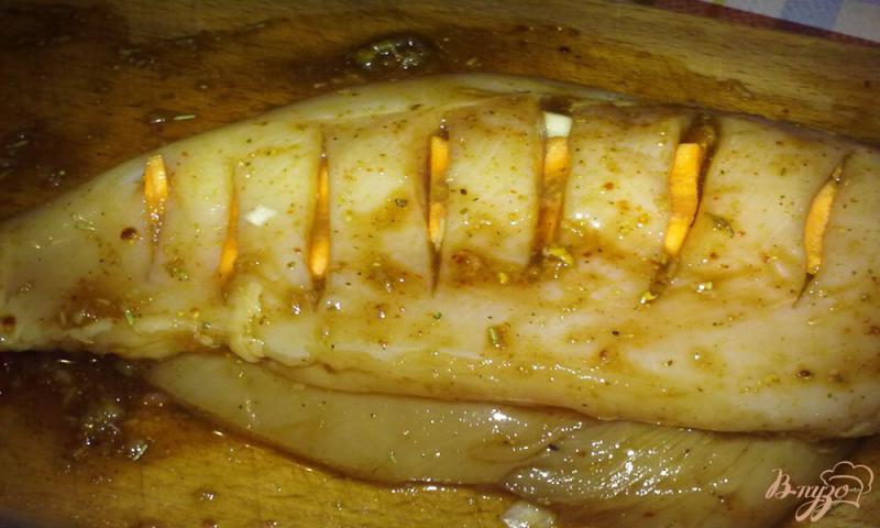 Фото приготовление рецепта: Куриное филе в маринаде шаг №5