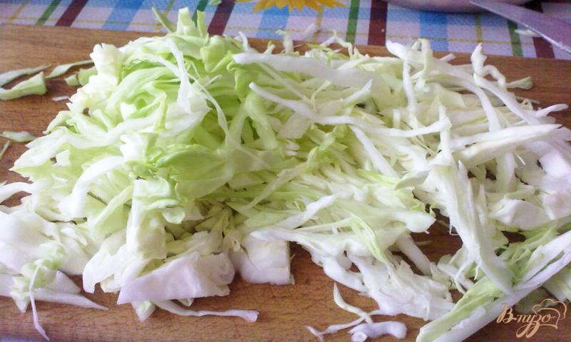 Фото приготовление рецепта: Салат «Молодо-зелено» шаг №1