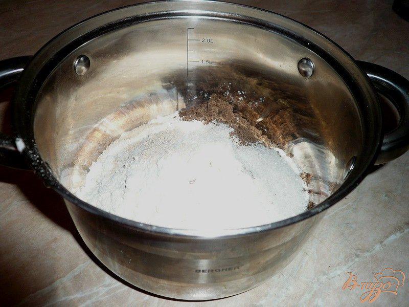 Фото приготовление рецепта: Оладушки с льняной мукой шаг №2