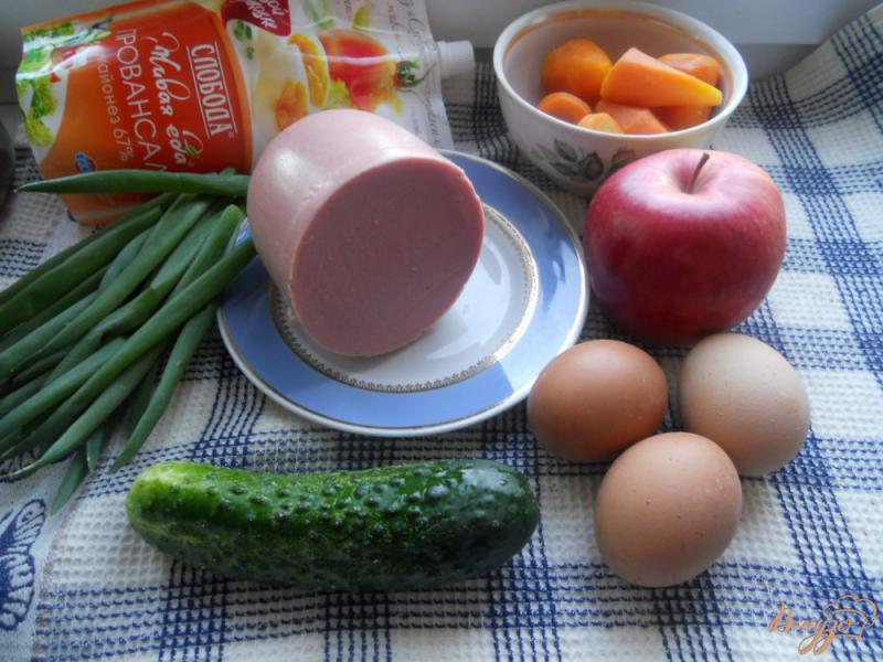 Фото приготовление рецепта: Весенний слоеный салатик шаг №1