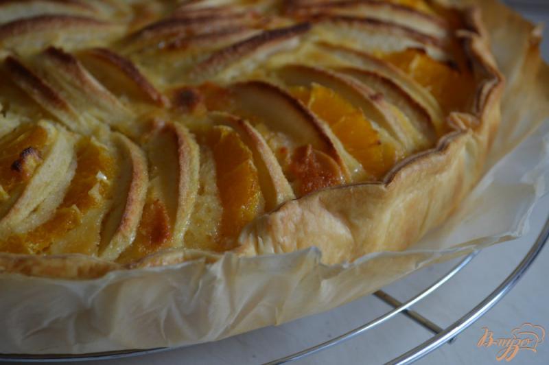 Фото приготовление рецепта: Яблочно-апельсиновый пирог шаг №6