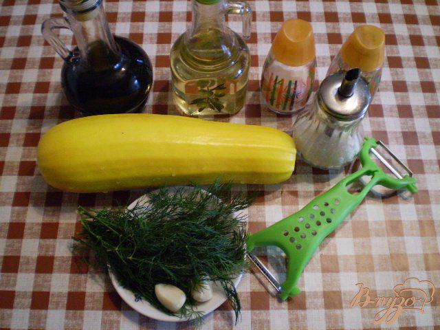 Фото приготовление рецепта: Маринованный кабачок шаг №1