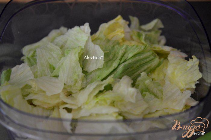 Фото приготовление рецепта: Легкий овощной салат шаг №1