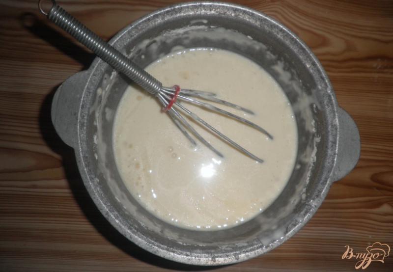 Фото приготовление рецепта: Блинчики с творожной начинкой и с изюмом шаг №1
