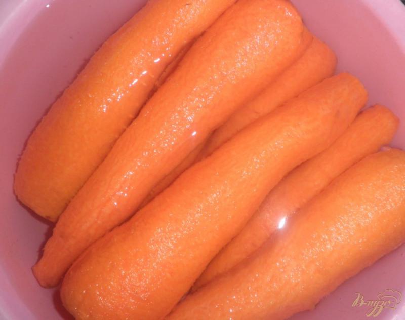 Фото приготовление рецепта: Острая корейская морковка шаг №1
