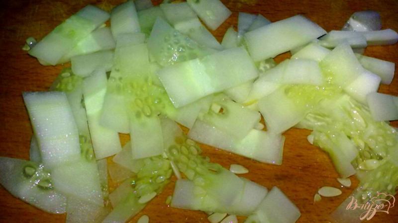 Фото приготовление рецепта: Китайский овощной салат шаг №3