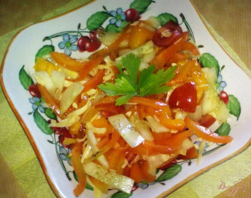 Фото приготовление рецепта: Китайский овощной салат шаг №5
