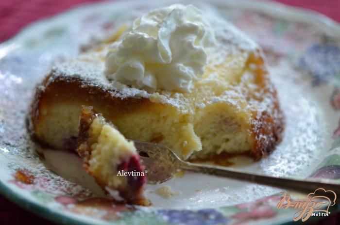 Фото приготовление рецепта: Десерт с рикоттой и свежей ягодой шаг №6