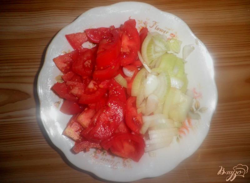 Фото приготовление рецепта: Запеканка из цветной капусты с сыром и помидорами шаг №4