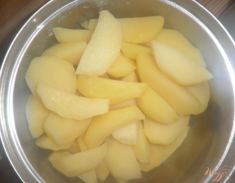 Фото приготовление рецепта: Нежное картофельное пюре шаг №3