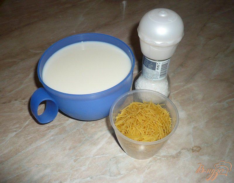 Фото приготовление рецепта: Молочная лапша шаг №1
