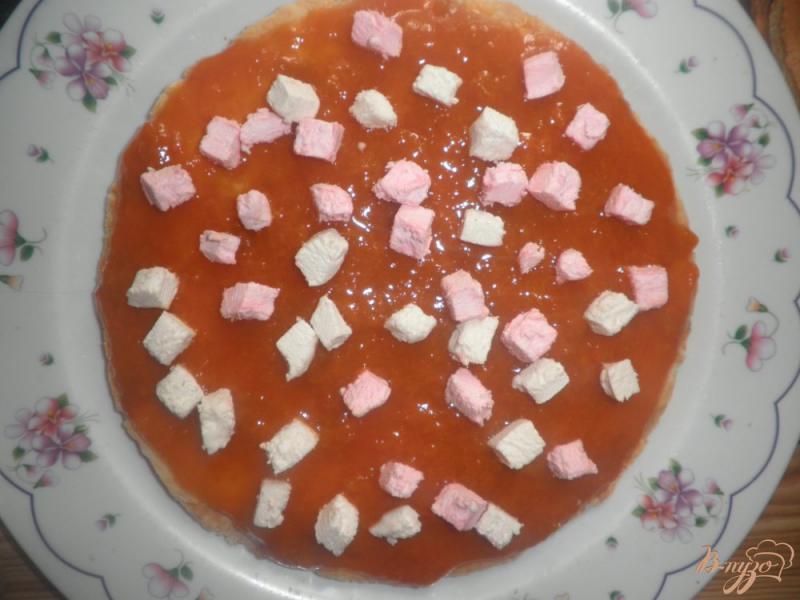Фото приготовление рецепта: Торт для принцессы шаг №9