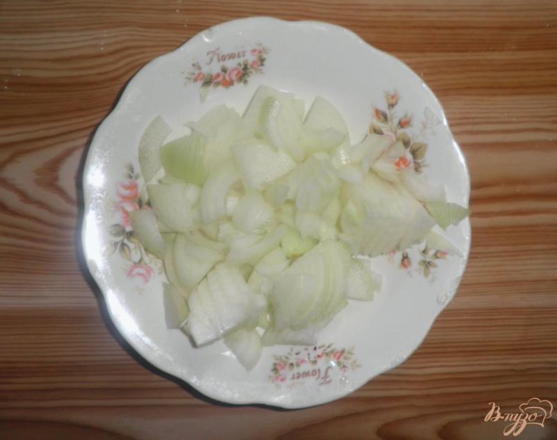 Фото приготовление рецепта: Салат с фасолью на зиму шаг №6