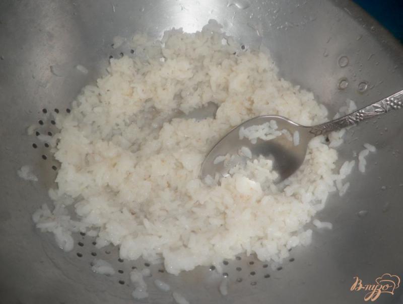 Фото приготовление рецепта: Творожно-рисовая запеканка с яблоками шаг №3