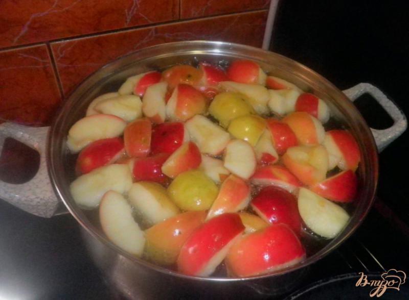 Фото приготовление рецепта: Виноградно-яблочный компот на зиму шаг №1