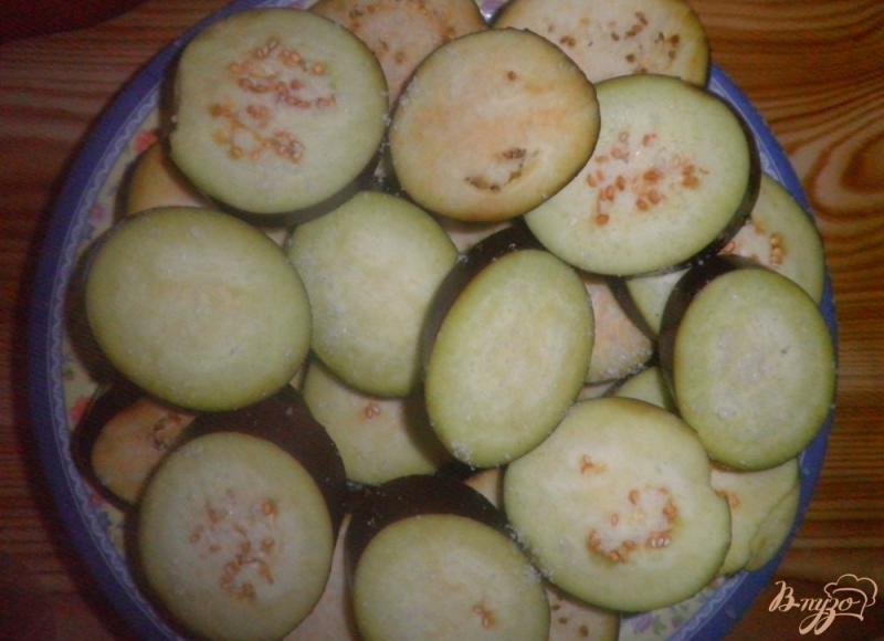 Фото приготовление рецепта: Запеченные баклажаны с помидорами и сыром шаг №1