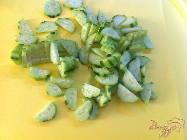Фото приготовление рецепта: Салат с голубым сыром шаг №4