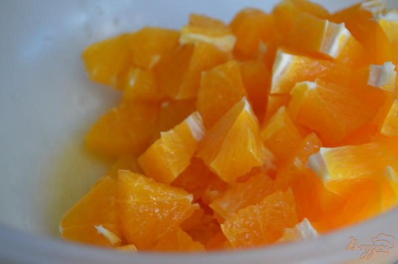 Фото приготовление рецепта: Десерт с апельсинами шаг №1