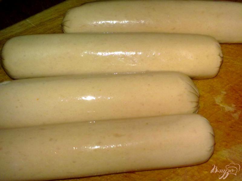 Фото приготовление рецепта: Сосиска в тесте пряная шаг №1
