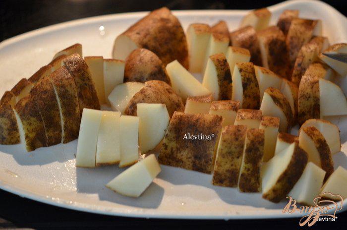 Фото приготовление рецепта: Пряный картофель в духовке шаг №1