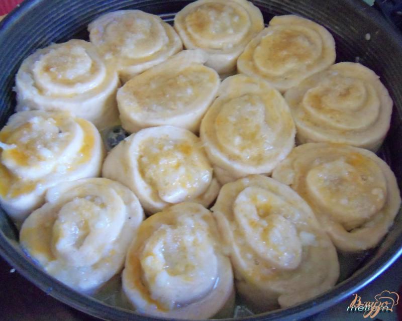 Фото приготовление рецепта: Пирог с лимоном шаг №9