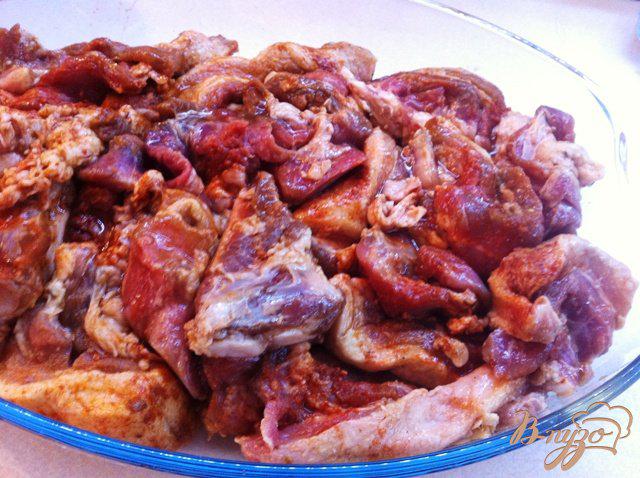 Фото приготовление рецепта: Свиные ребрышки в соусе терияки шаг №5