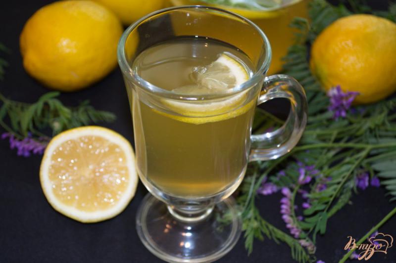 Фото приготовление рецепта: Лимонад на зеленом чае шаг №6