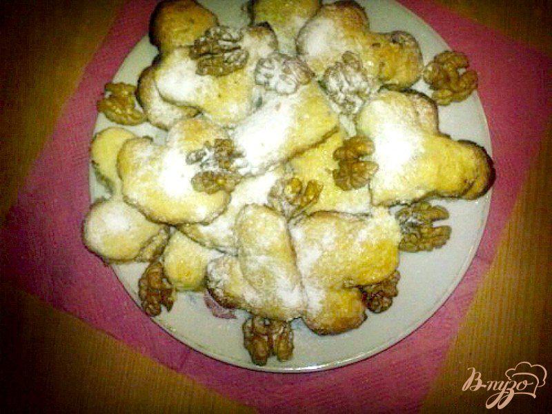 Фото приготовление рецепта: Печенье с грецкими орехами «Для музыканта» шаг №5
