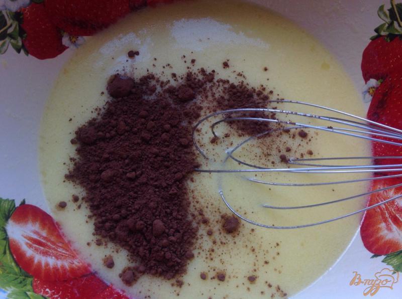 Фото приготовление рецепта: Шоколадное печенье шаг №4