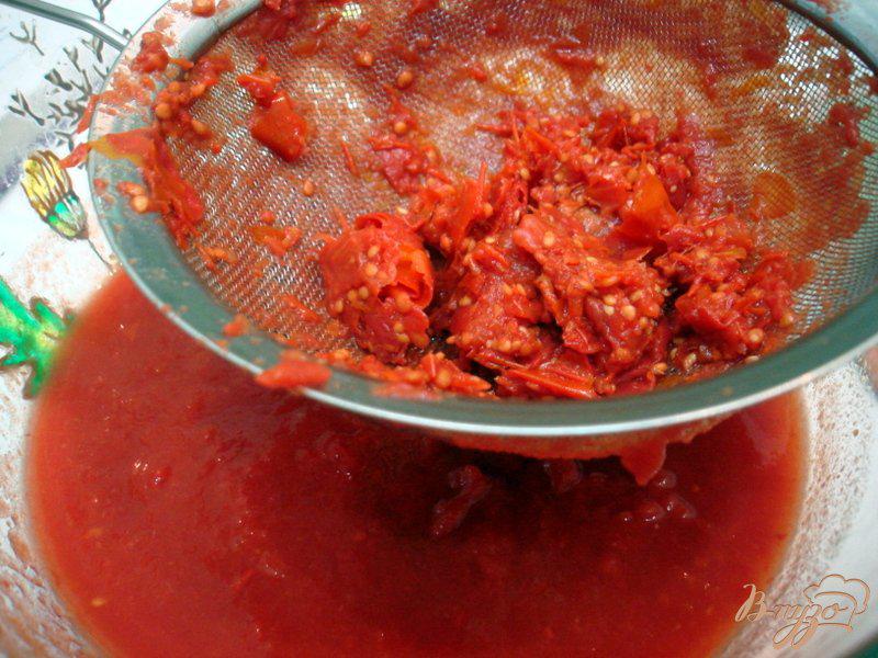 Фото приготовление рецепта: Суп из помидоров  (помидорова зупа) шаг №3