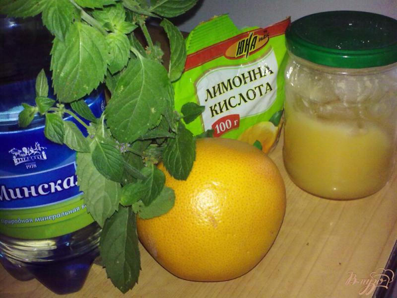 Фото приготовление рецепта: Лимонад грейпфрутовый шаг №1